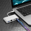 4 IN 1 USB HUB With HDMI Ethernet